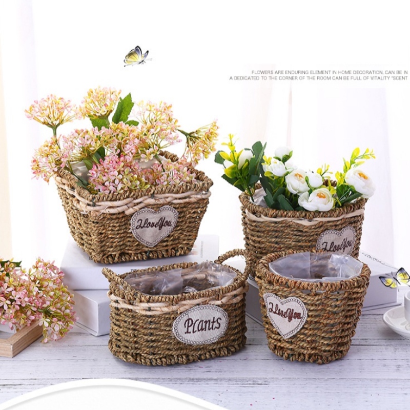 Флорална кошница за домашен декор